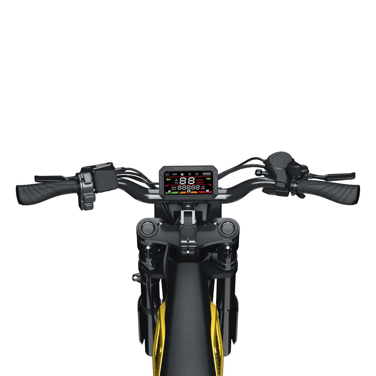 Elektryczny motocykl terenowy 1500W z pełnym zawieszeniem, dla dorosłych, motocykl terenowy, e-dirt bike