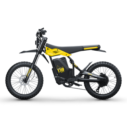 Elektryczny motocykl terenowy 1500W z pełnym zawieszeniem, dla dorosłych, motocykl terenowy, e-dirt bike