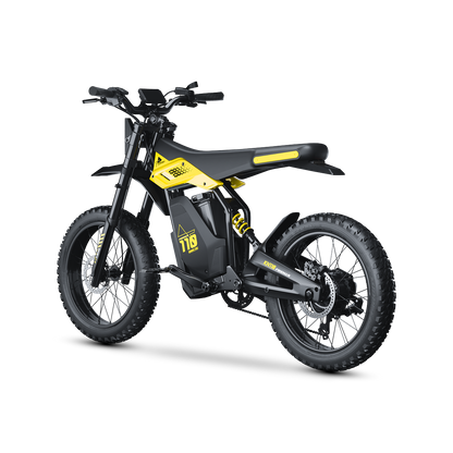 Elektryczny motocykl terenowy 1500W z pełnym zawieszeniem, dla dorosłych, motocykl terenowy, e-dirt bike