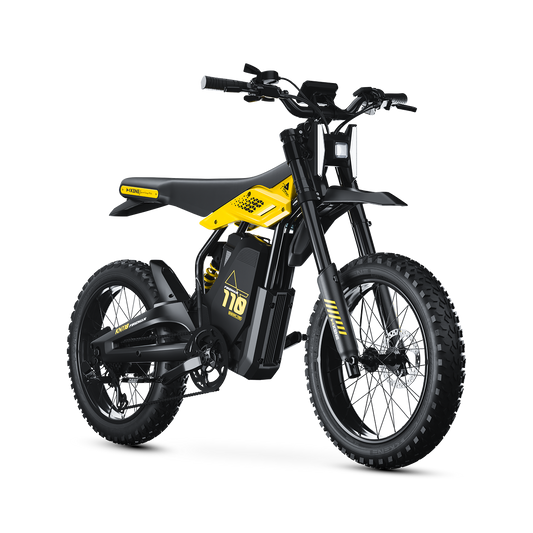 Elektryczny motocykl terenowy 1500W z pełnym zawieszeniem, dla dorosłych, motocykl terenowy, e-dirt bike